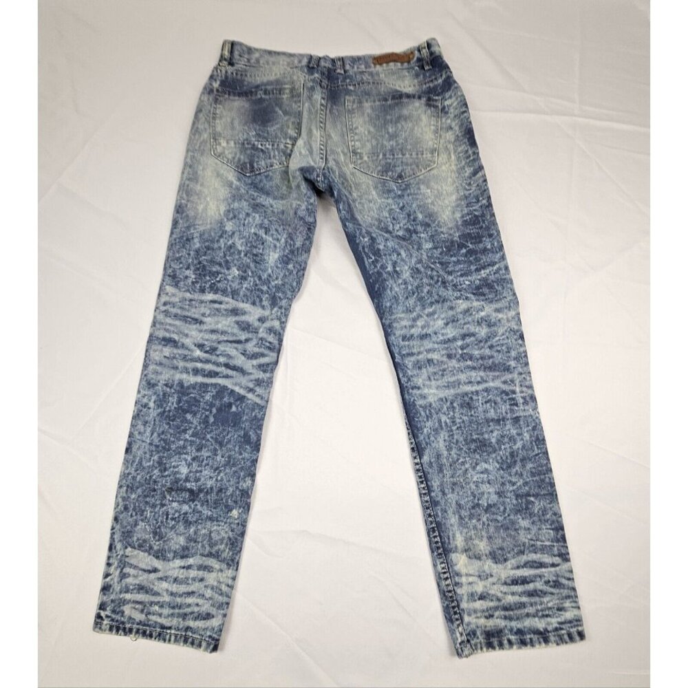 Evolution Jeans Men's‎ Size 36. Stone Washed Distressed Y2K Denim.